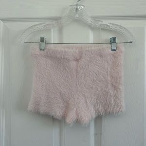 Victoria secret fuzzy women’s pajama shorts